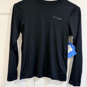 Columbia PFG Black Long Sleeve Top